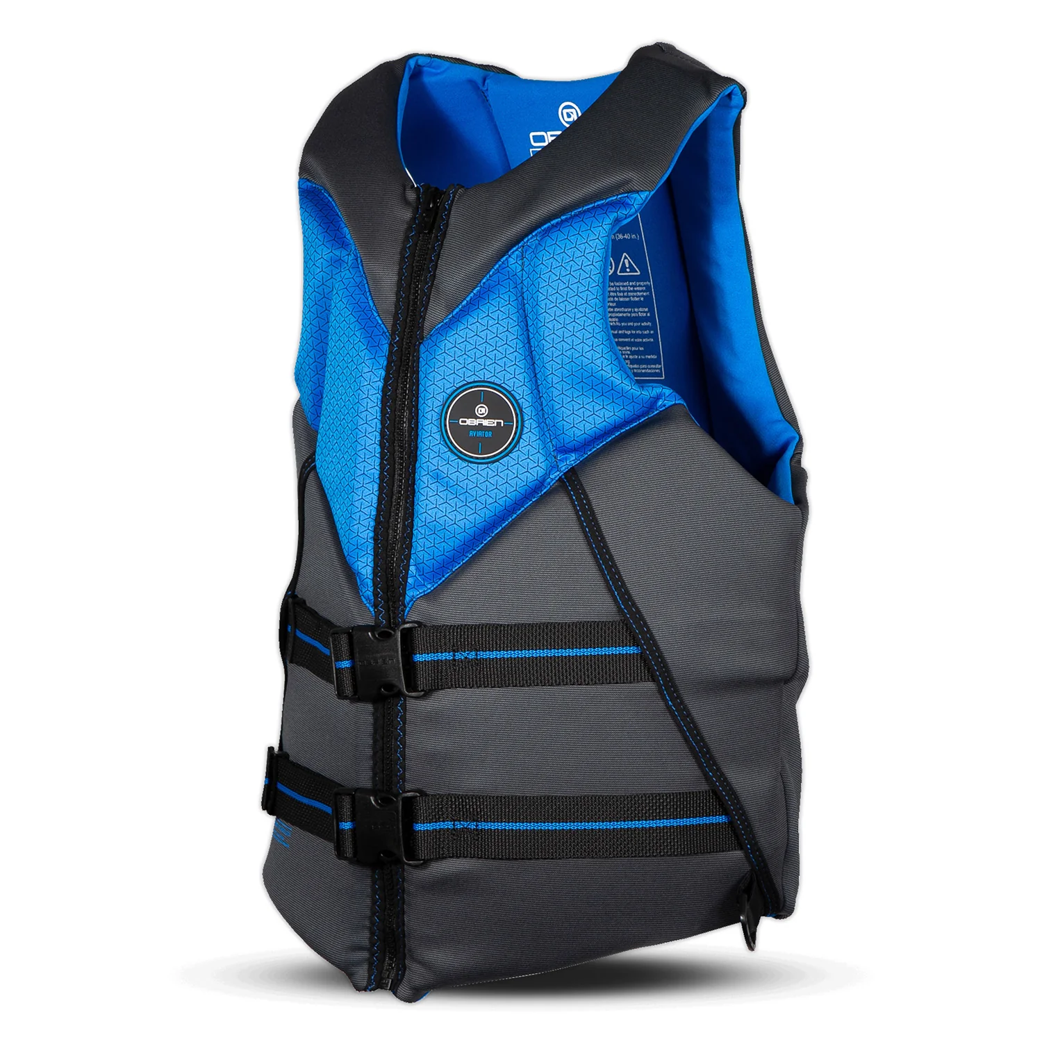 O'Brien Men's Aviator Life Jacket - Blue - Image 4