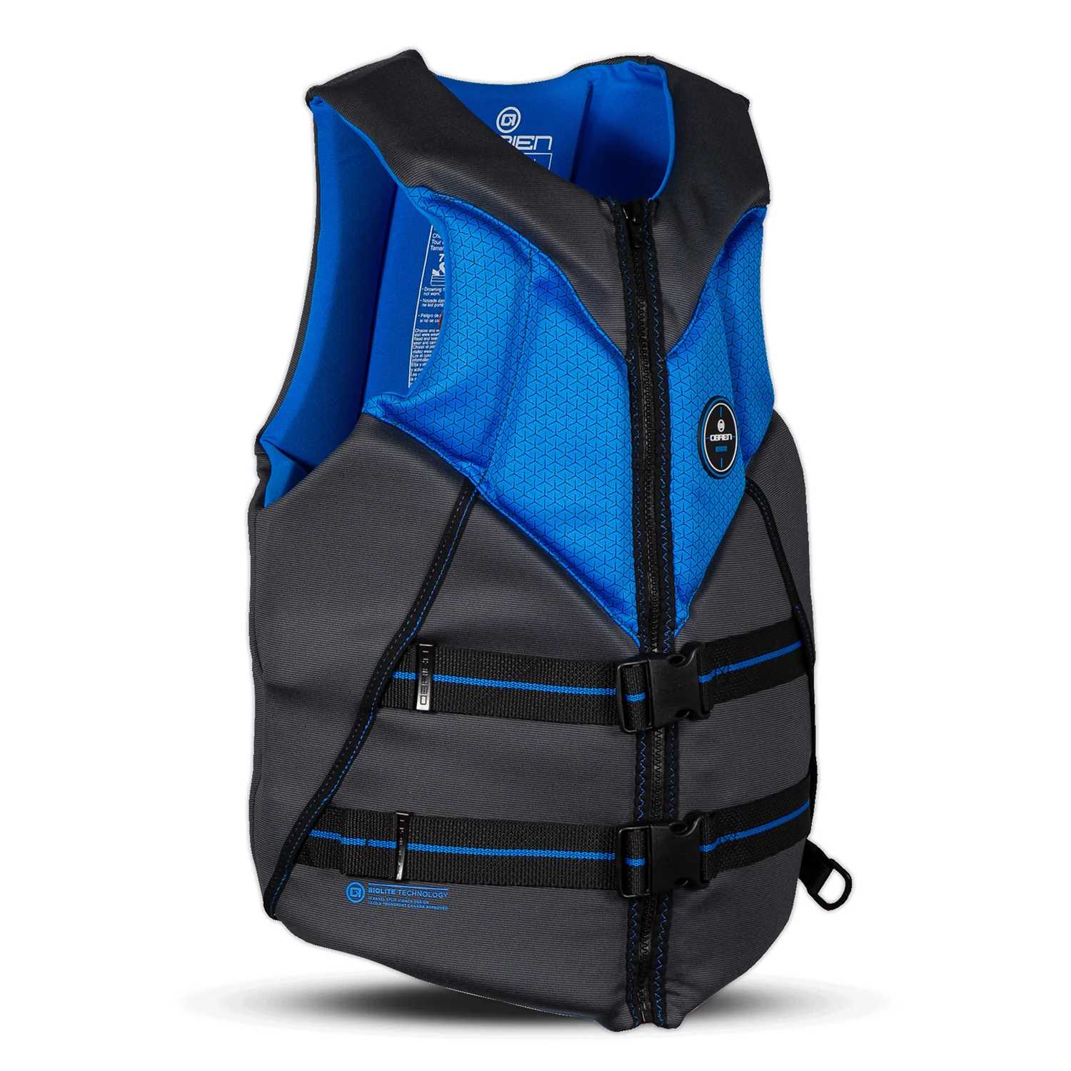 O'Brien Men's Aviator Life Jacket - Blue - Image 5