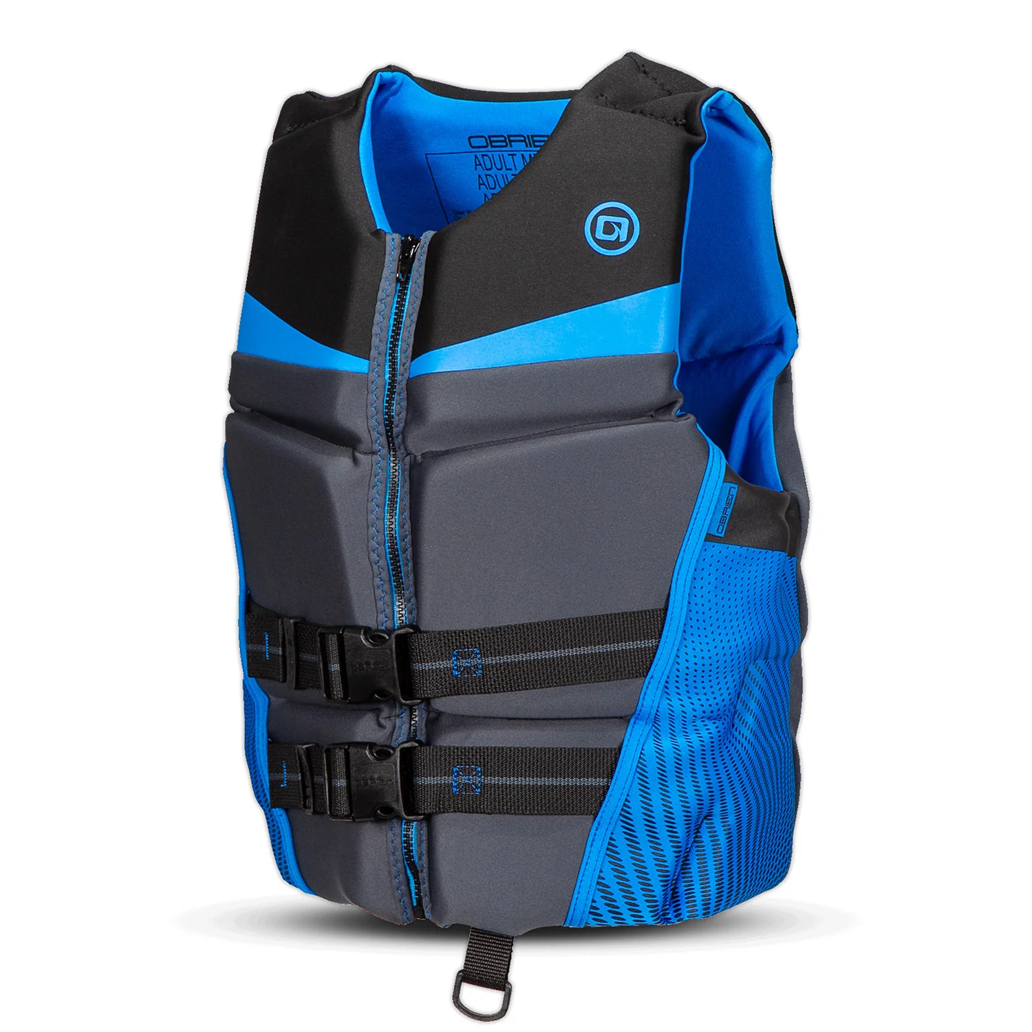 O'Brien Men's V-Back - Black / Blue - Image 3